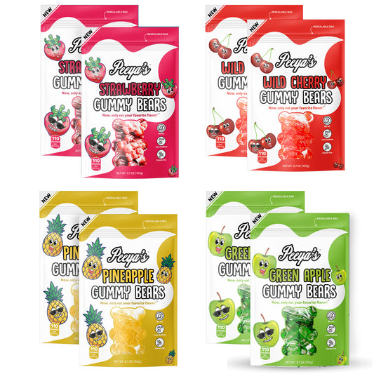 Peeya's Gummy Bears Combo- Pack of 8