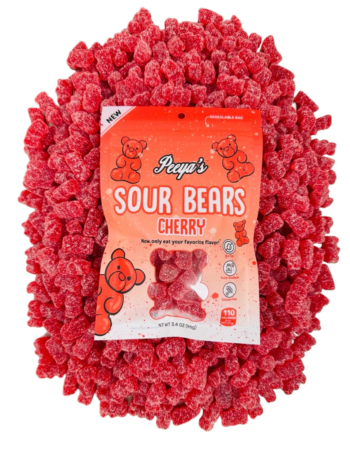 Peeya’s Cherry Sour Bears- Pack of 6